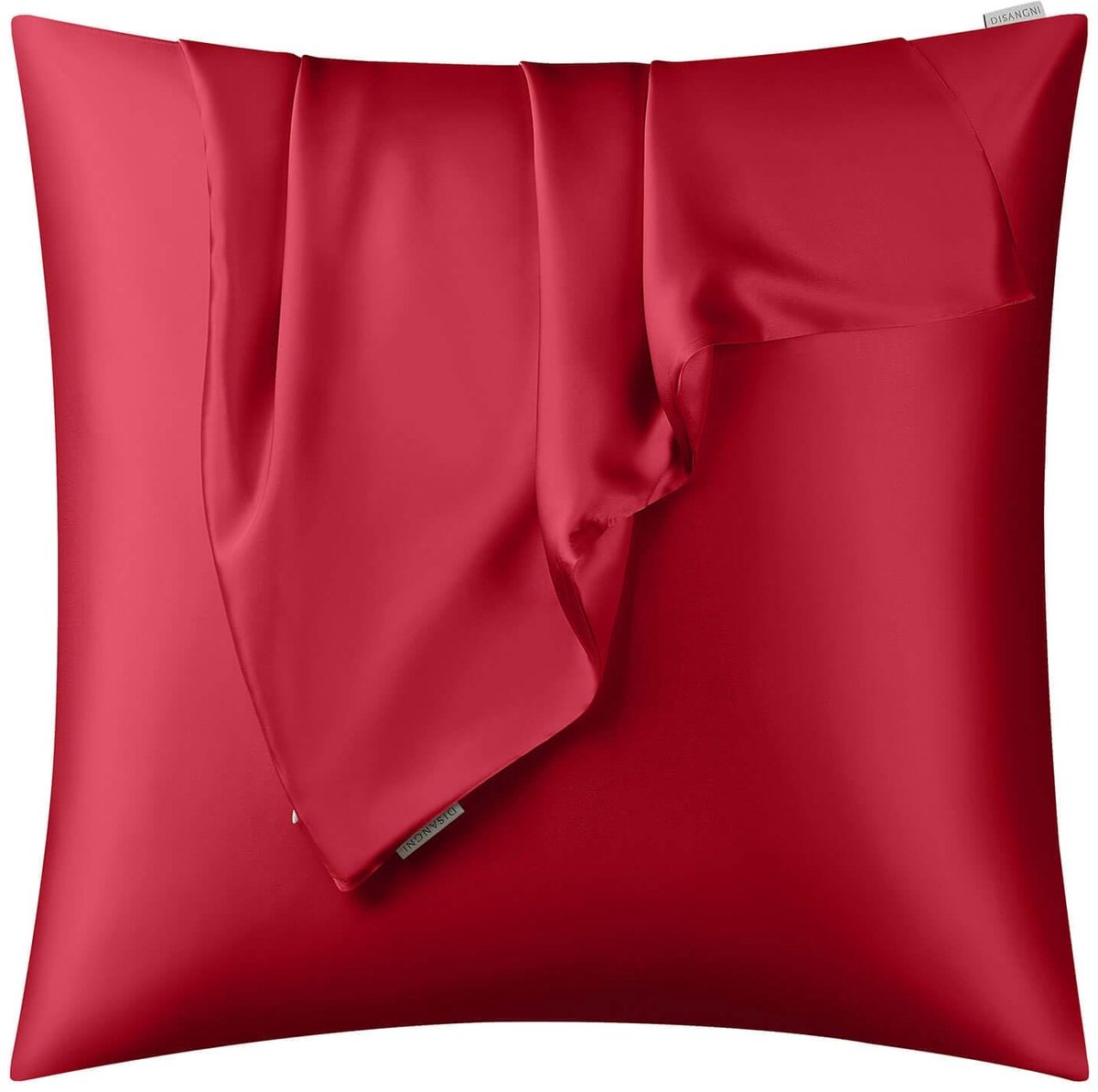 Omgoods - 100% Natuurlijke Mulberry Zijde Kussensloop 60 x 60 cm Rood