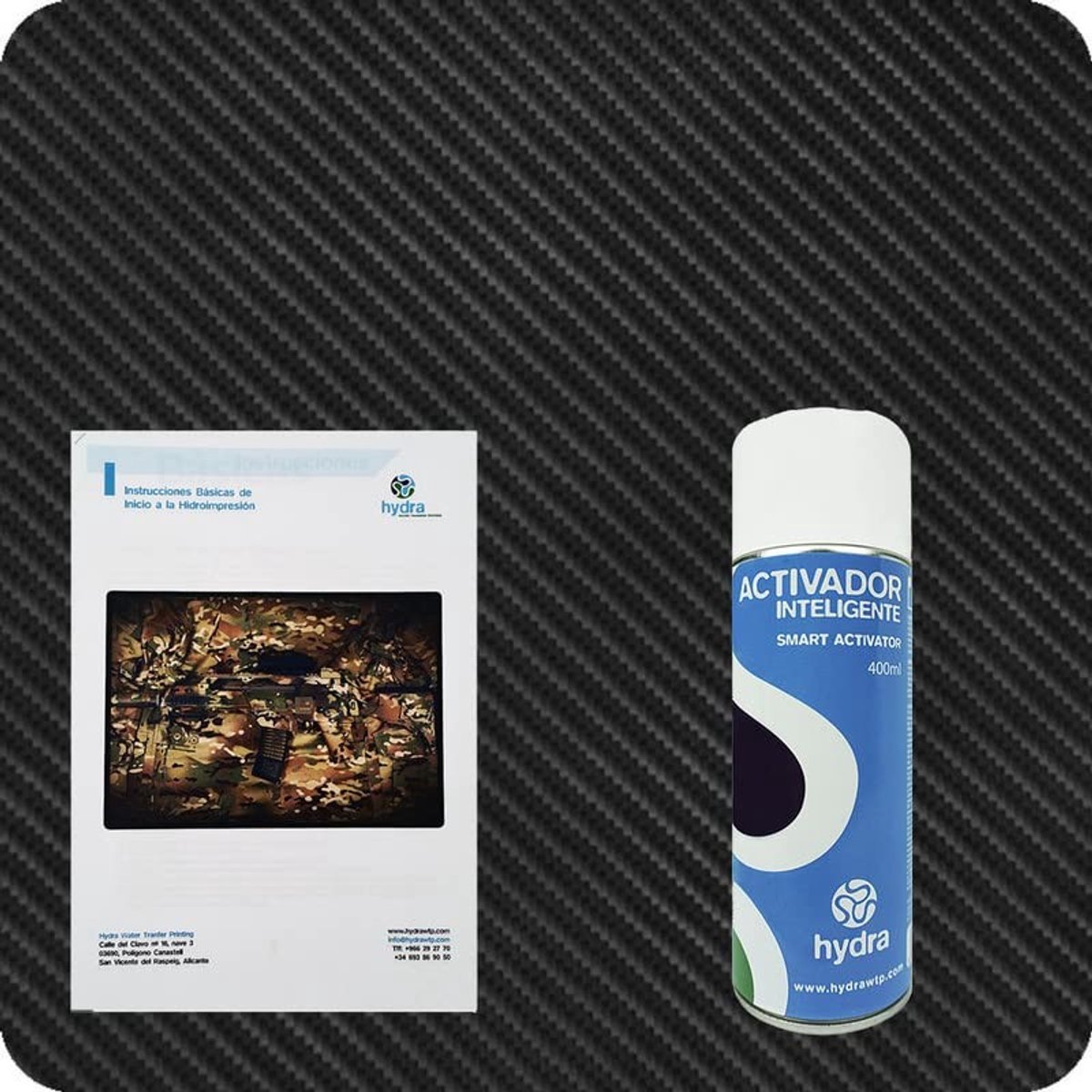 Omgoods - Water Transfer Printing Kit - Hydro Dipping Kit met Activator en Film