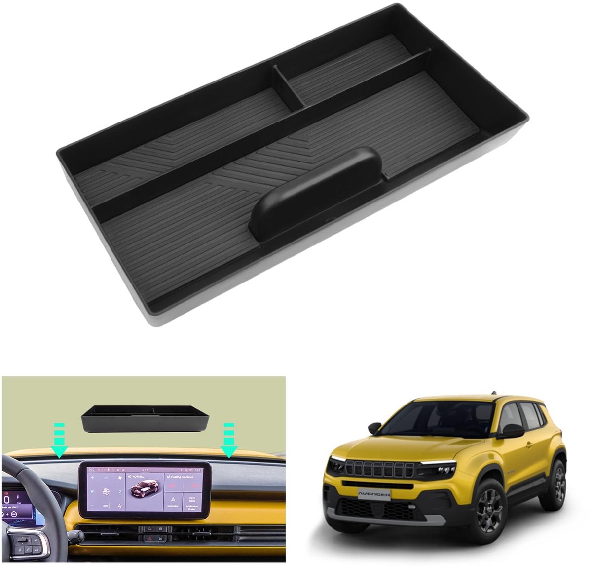 Omgoods - Center Console Opbergdoos voor Avenger 2024-2026