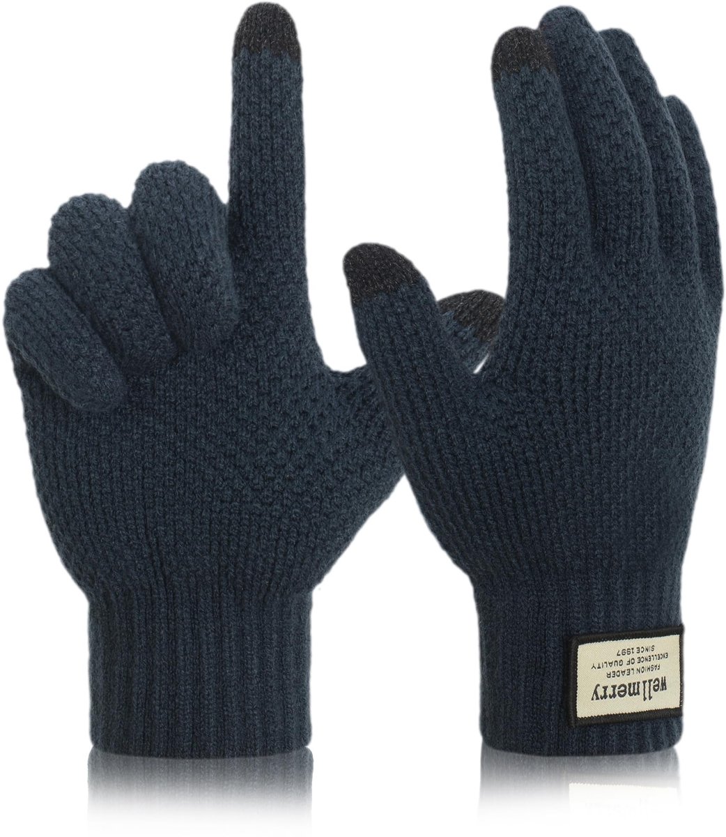 Omgoods - Winter Touchscreen Thermische Handschoenen met Elastische Boorden voor Hardlopen en Fietsen