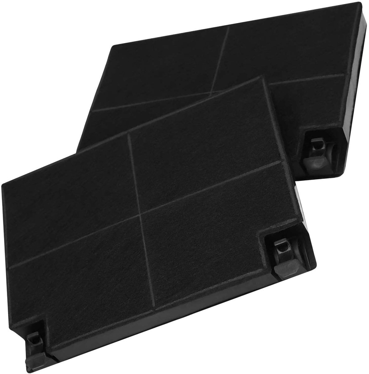 Omgoods - 2x Actieve Koolstoffilters voor Afzuigkap 192x140x21mm