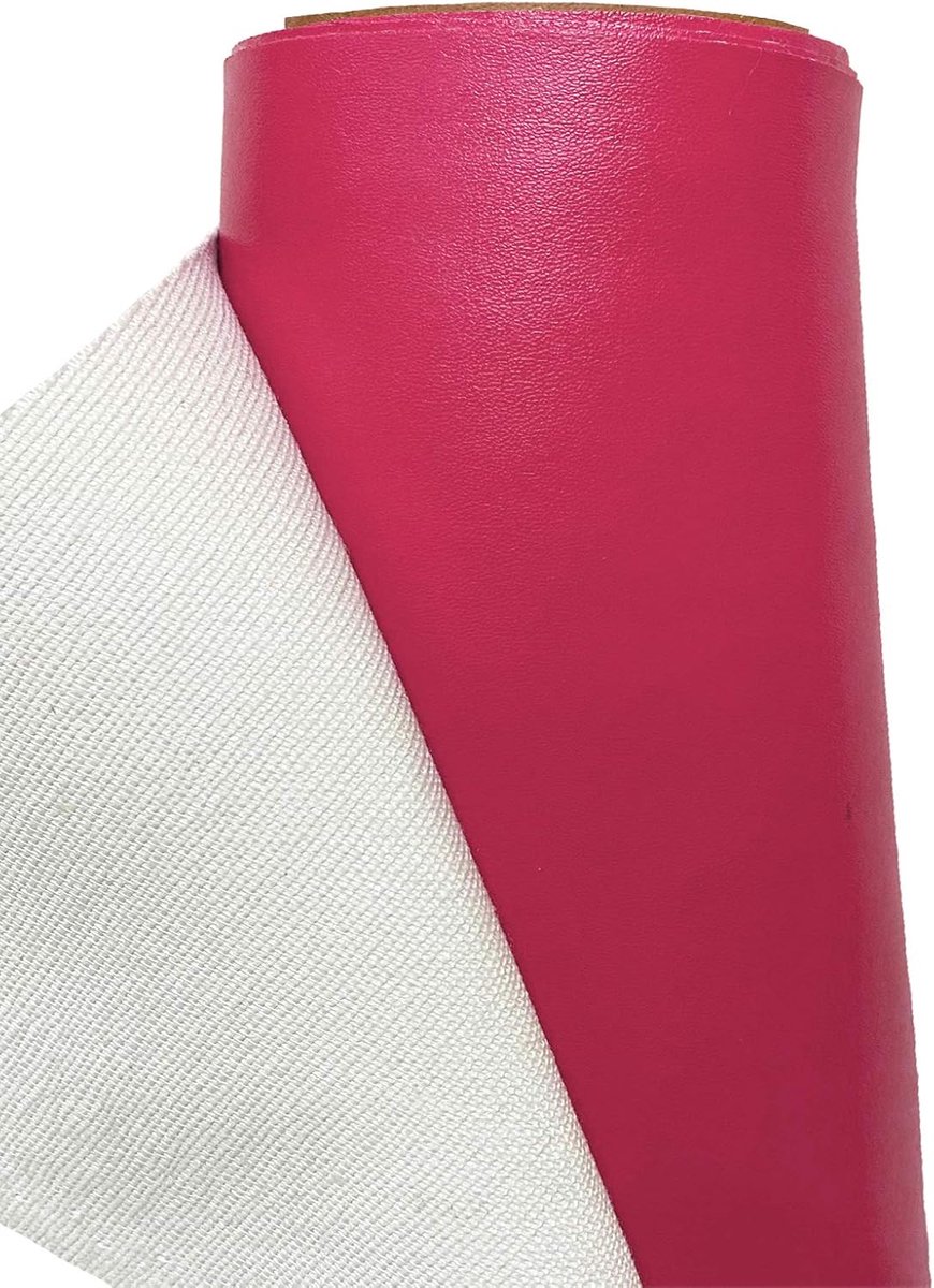 Stof, nepleer, vinyl, waterdicht, materiaal, voor kleding maken, bekleding, 5 meter, 500 x 140 cm, roze