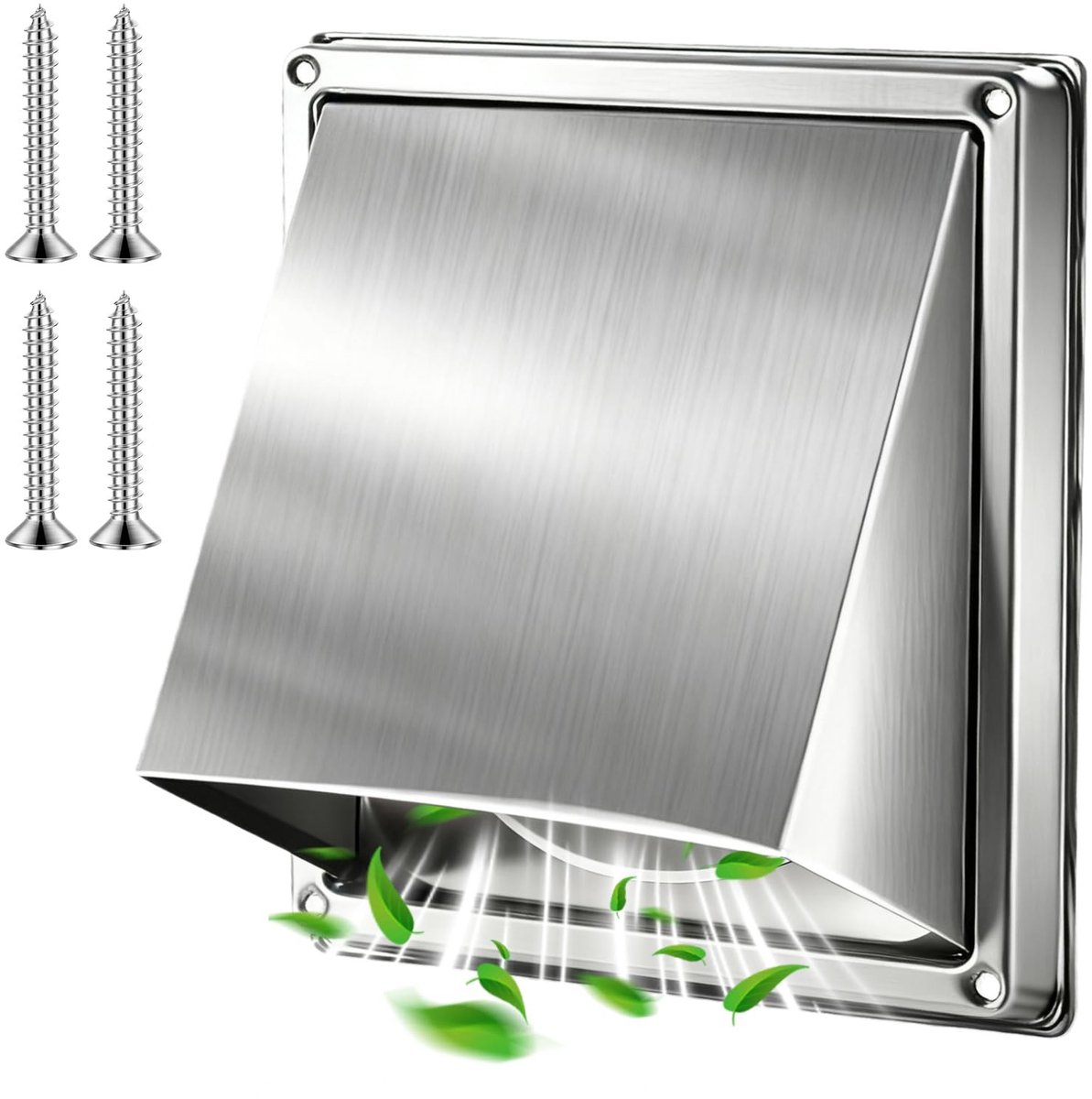 Omgoods - Ventilatie Grille 100 mm met Insectenmesh - Weerbestendig