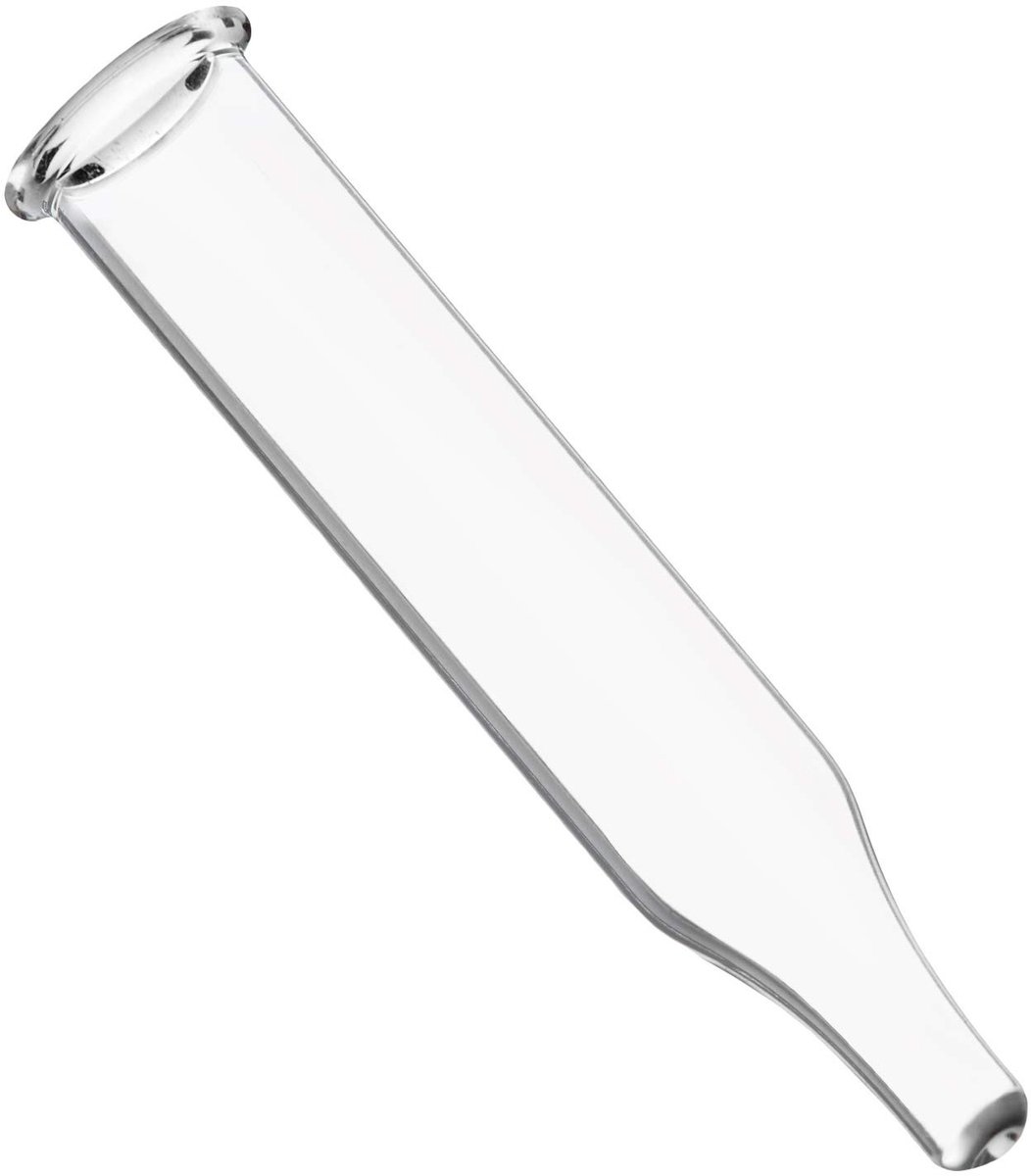 Omgoods - Conische Glasinvoegen voor Vialen met Breter - 250 μL (100 stuks)
