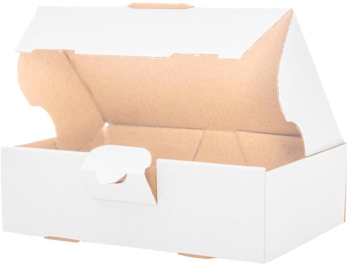 Omgoods - 100 Maxi Briefdozen 160 x 110 x 50 mm Wit
