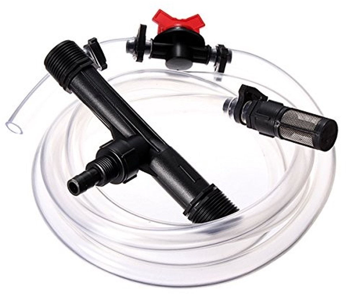 Omgoods- Irrigatiekit 1 Inch - Automatisch - Venturi Zeef - Kunststof - Mestinjectoren - Compacte Injectieapparaat - Drip Irrigation