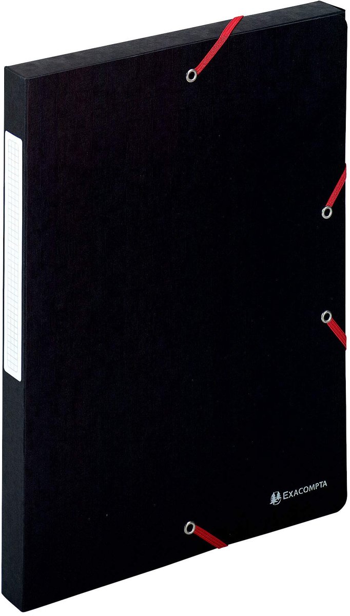 Omgoods - Classificatiebox - A4 - 25mm - 10 Stuks - Zwart