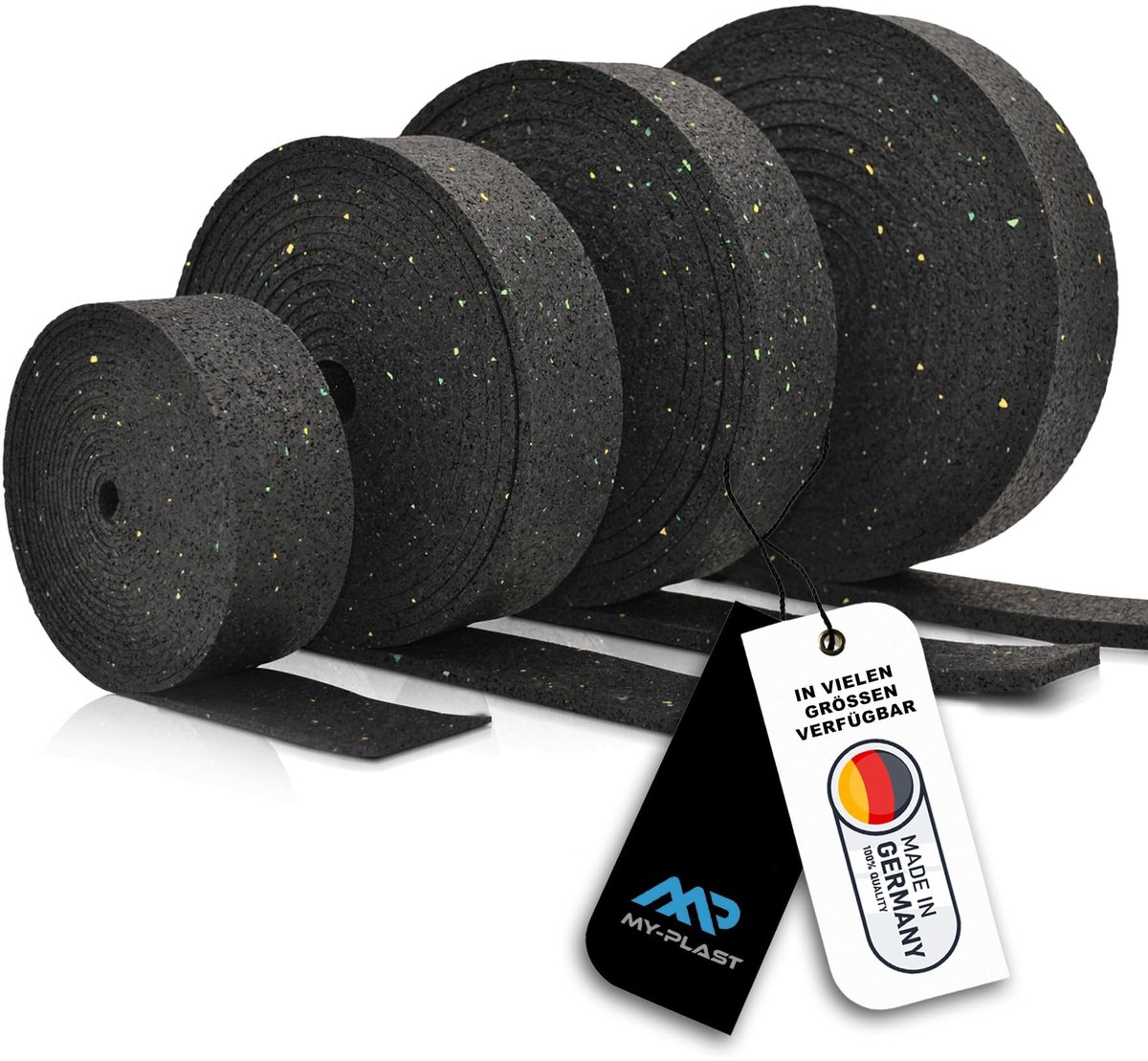 Omgoods - Patio Pad Rol - Waterbestendige Rubber Granulaatmat voor Terras