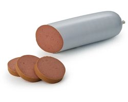 Vleesje gestoomde worst Kip & Zalm 800 gram