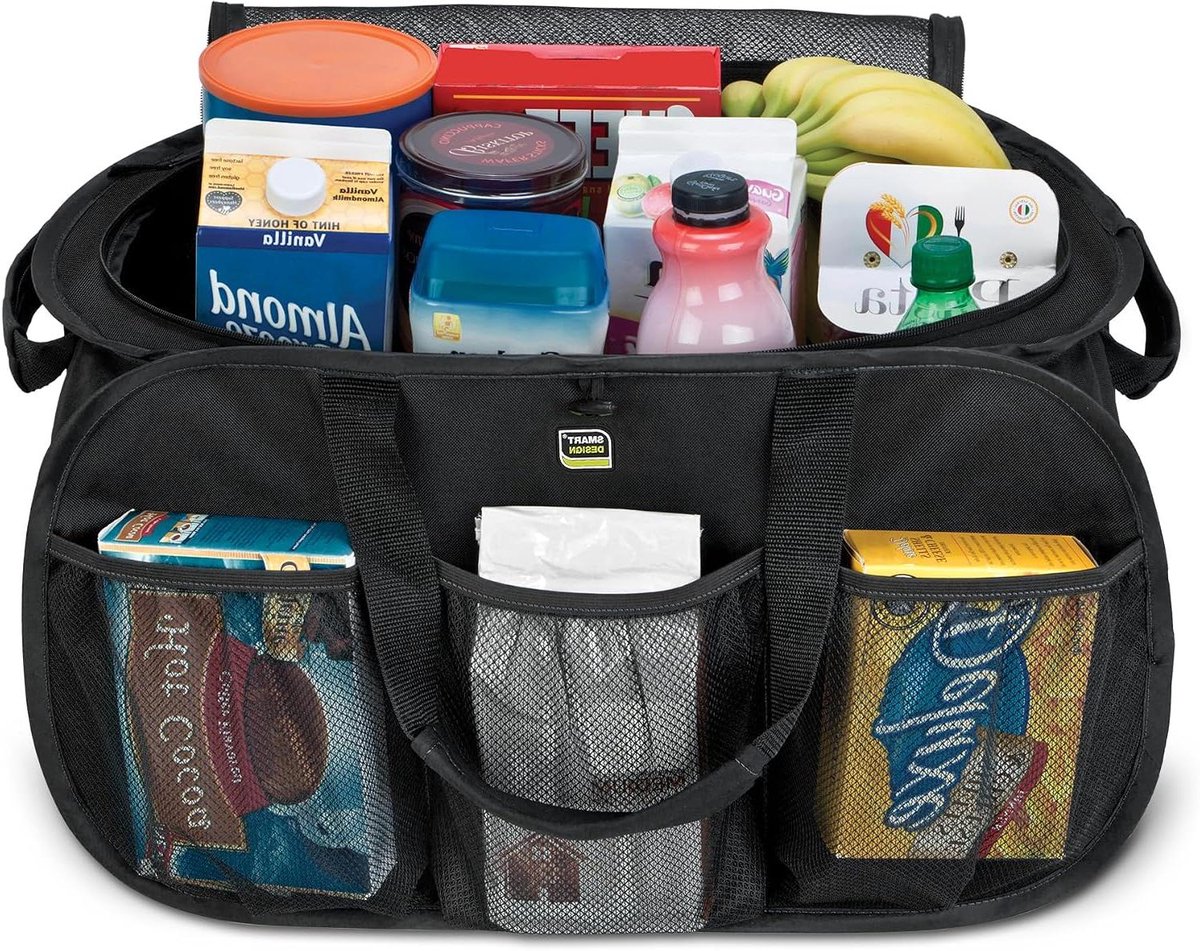 Kofferbak Organizer - Opbergkoffer Auto - Auto Opruimen - Inklapbaar Stevig Ontwerp - 60 x 37 cm - Zwart