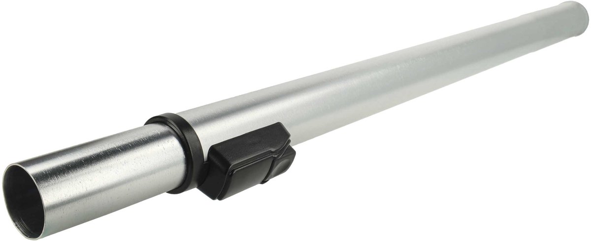 vhbw-stofzuigerbuis, compatibel met de Lux Z 375, Z 400, Z 380 en Z 390 stofzuigers – 32 mm aansluiting, 60 - 94 cm, zwart-zilver