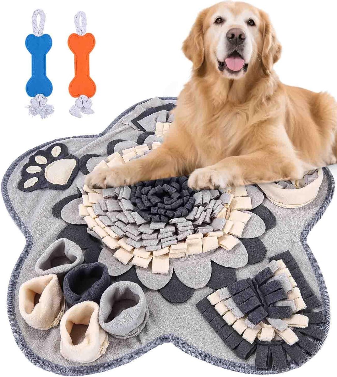 Honden snuffeltapijt - Speeltapijt - Mentale stimulatie - Zacht en antislip - 100 g - Niet gespecificeerd