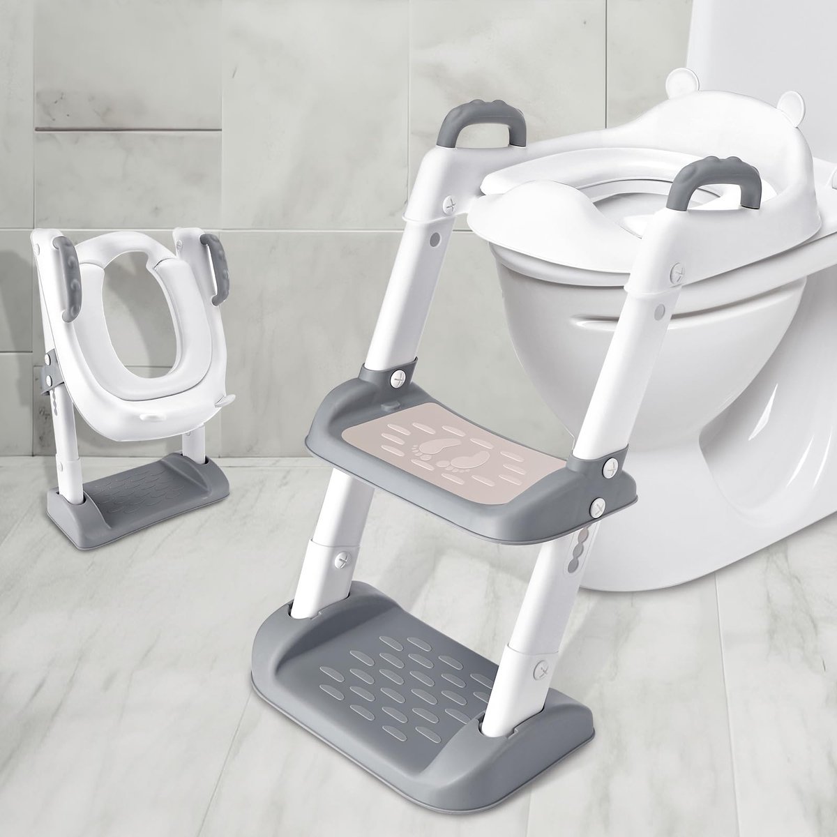 SnelShoppen - Toiletpot voor Kinderen Baby - Compact, Veilig, Lichtgewicht, Geschikt voor Thuis en Op Reis, Roze, Gemakkelijk Te Reinigen