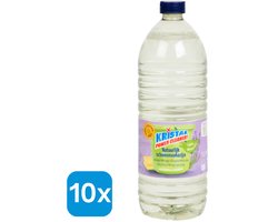 10x1L Kristal natuurlijk schoonmaakazijn Lavendel - Allesreiniger