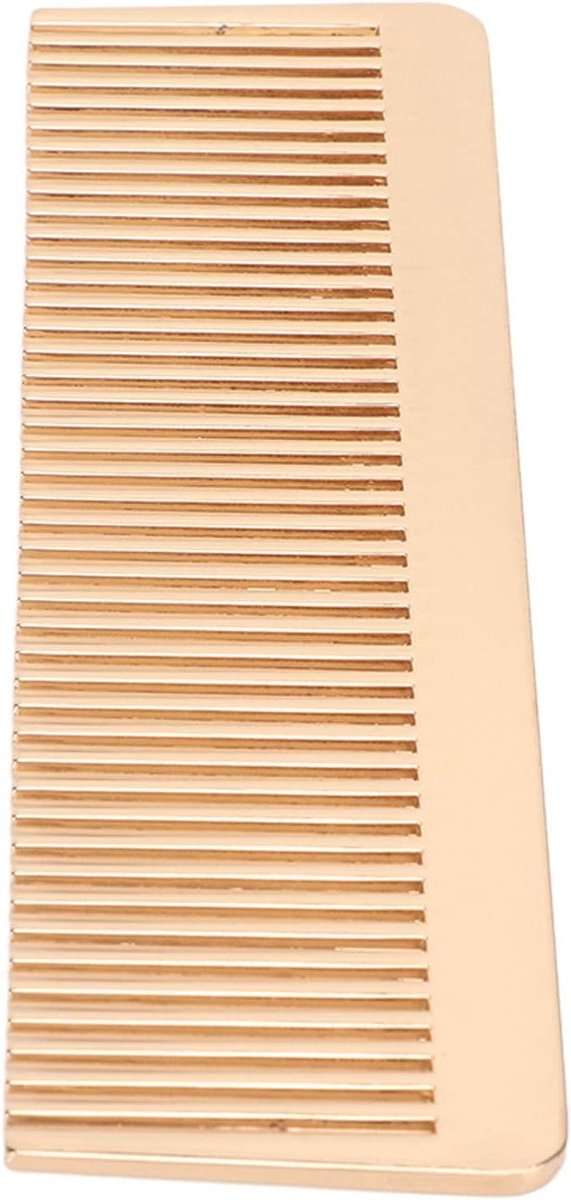 Haarkam Zinklegering - Baardkam Stylingkam - Haar Stylen Ontwarren - Brede Tanden Ontwerp - 13 x 4 x 1 cm