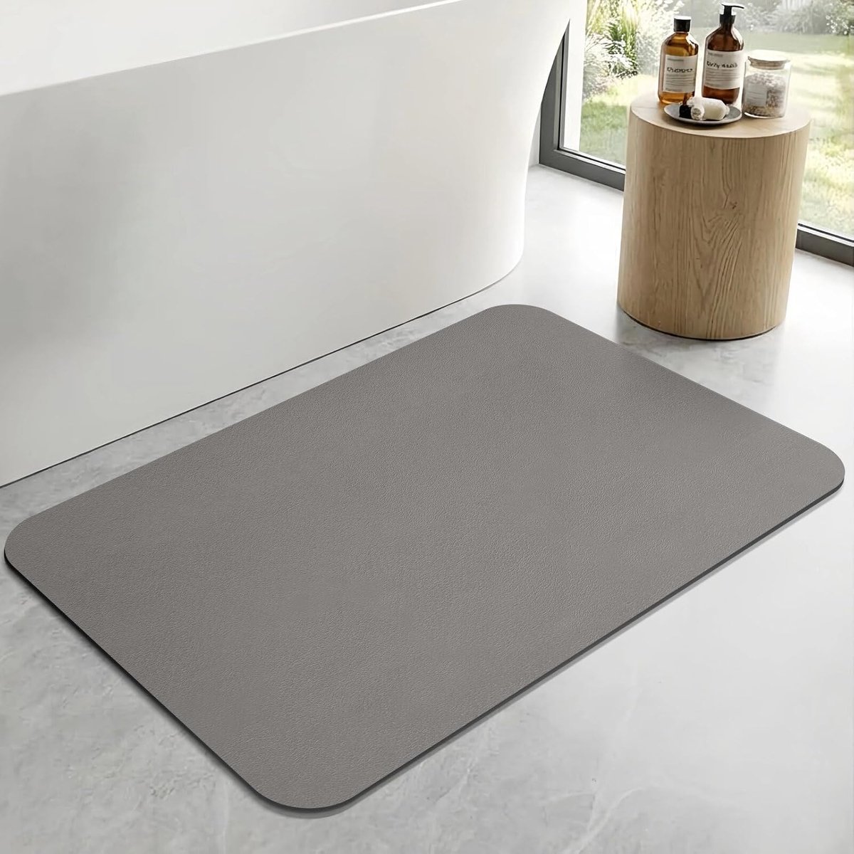 SnelShoppen - Absorberende Sneldrogende Badmat, Antislip Douchematt met Waterabsorberende Eigenschappen, Badkamer Tapijt Voor Douche, Badkuip en Wasta