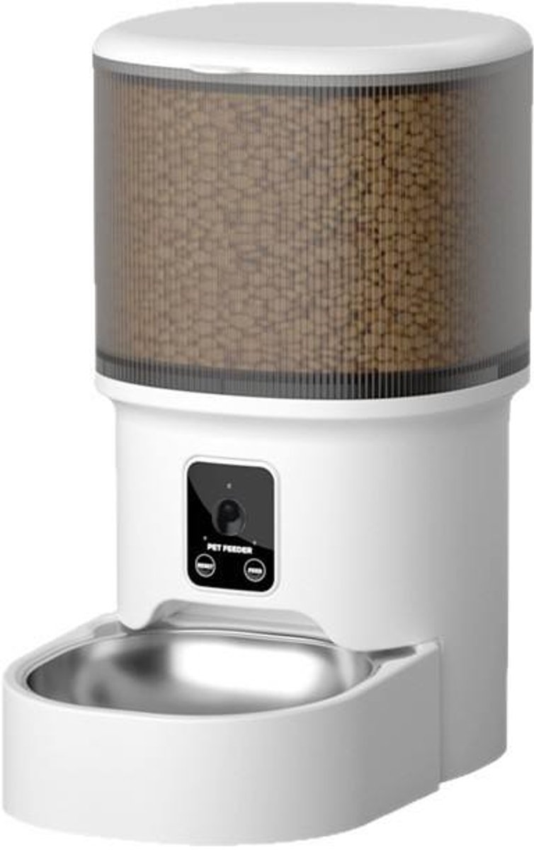GYW Smart PetFeeder - Automatische Voerautomaat - HD Camera - Wifi Verbinding - App Besturing
