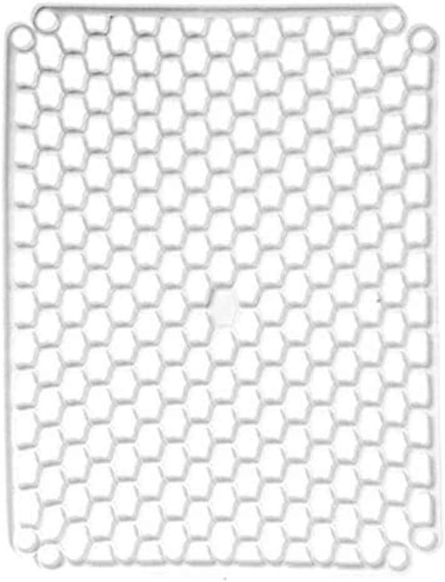 Wastafel tapijt 41x32 cm - veelkleurig - stijlvol design - perfect voor badkamerorganisatie - ShopVlot