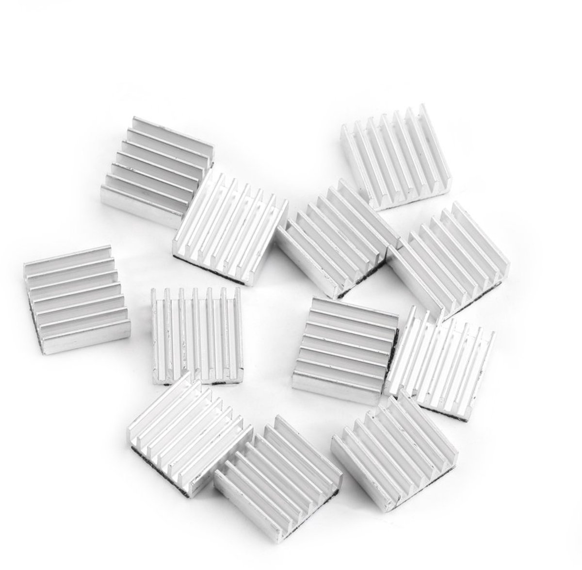 Aluminium koellichaam kit 12 stuks kleine aluminium koellichaam kit