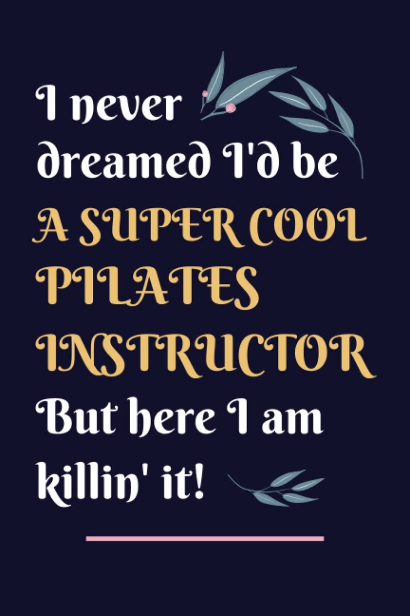 Instructor Gifts: Lined Blank Notebook Journal, a Funny Appreciation