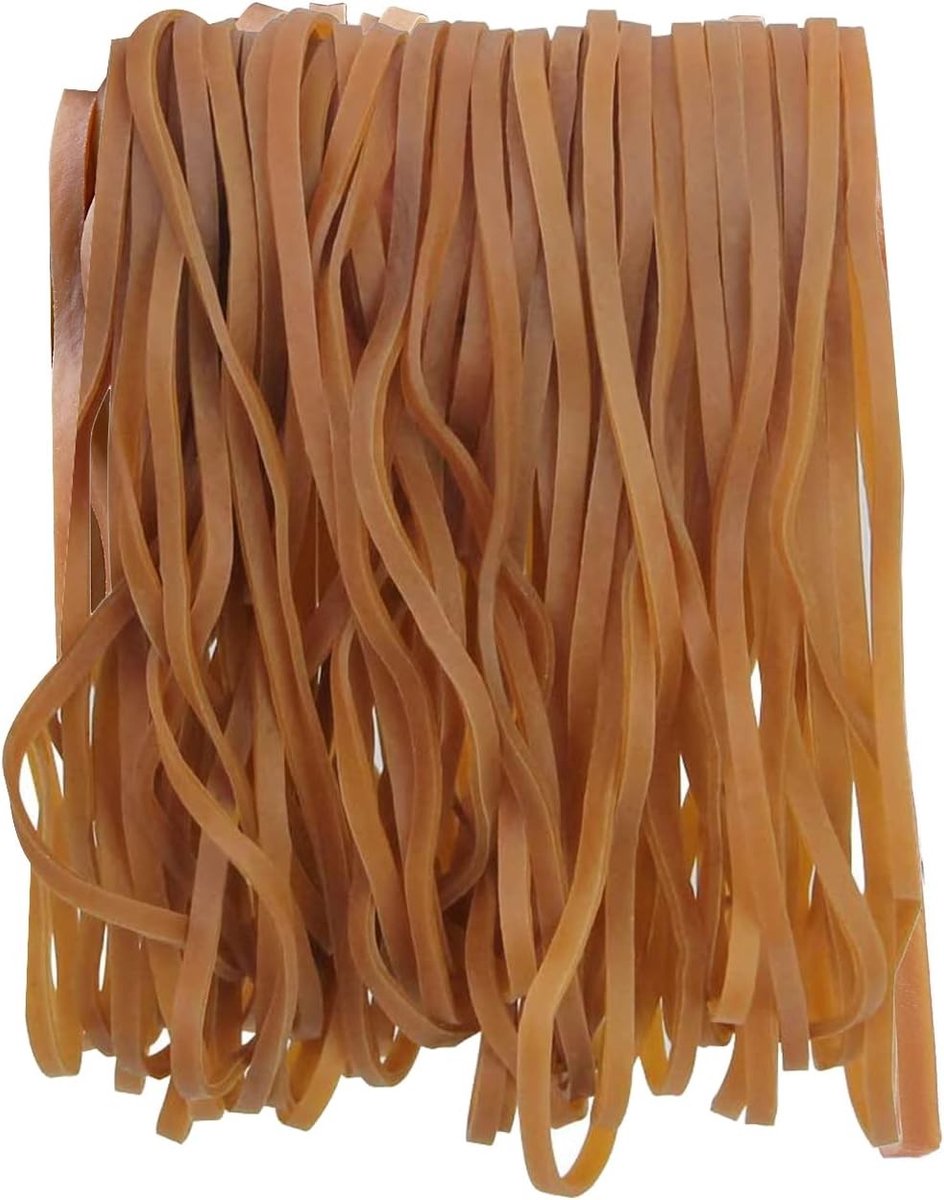 Set van 53 Grote Rubber Ringen 200 x 4 mm - Sterke Elastieken voor Kantoor, Thuis en School