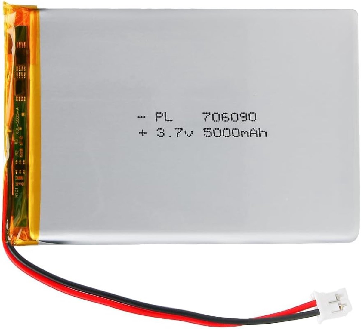 3.7V Lipo-batterij, 3.7V 5000mAh 706090 Lithium-polymeerionen met