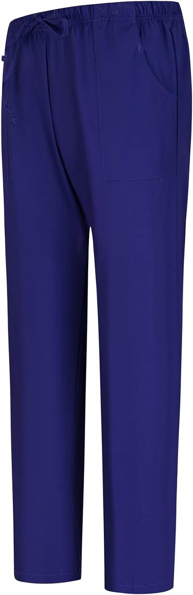 - Werkbroek Unisex Elastische Taille UNIFORM KLINIK Ziekenhuis Schoonmaak Dierenarts Gezondheid Gasthandel - BZ-6802
