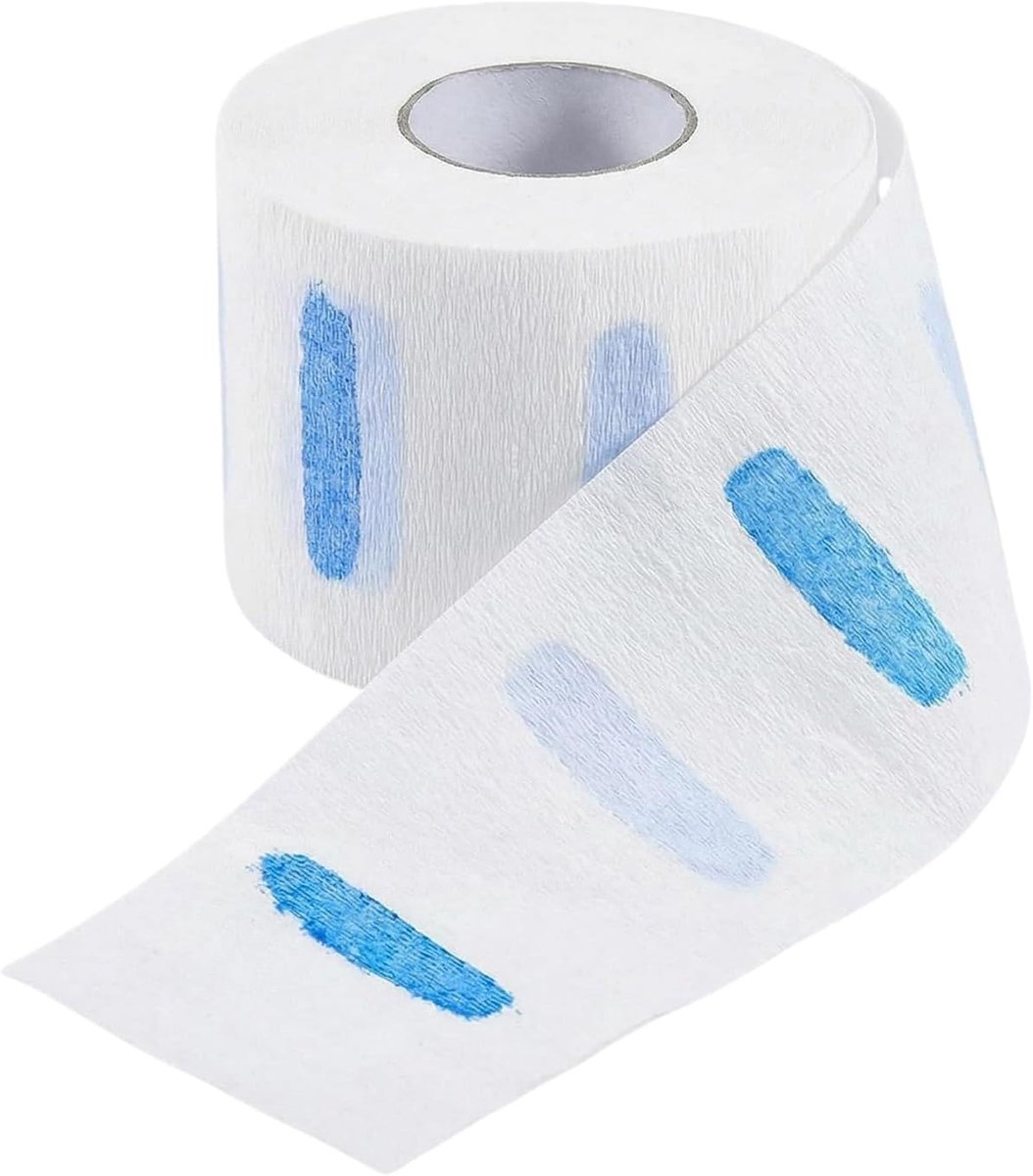 85 tellen Wegwerp kapper hals Strip Stretchy papier hals band