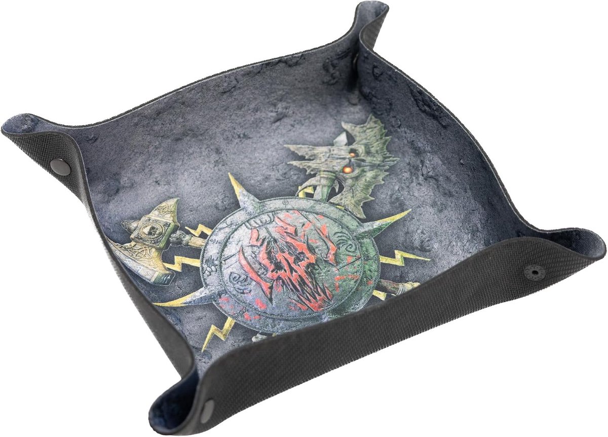 Dobbelstenenbak - Dobbelbak voor bord- en rollenspellen - Age of Sigmar, Warhammer 40k, The 9 Age, Warhammer FRP - Schedelsplijter