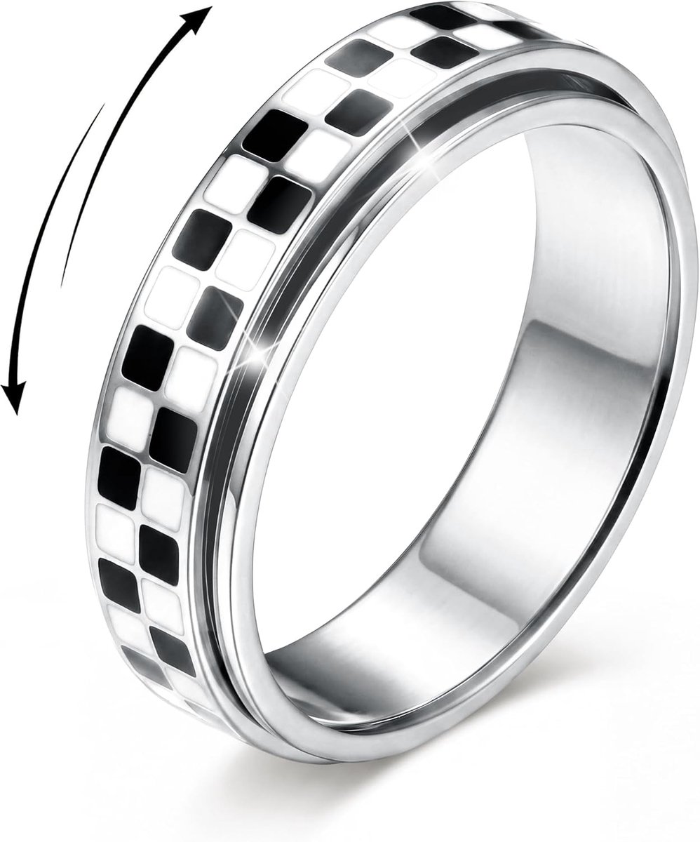 Ringen roestvrij staal goud/zilver madeliefje ring dames