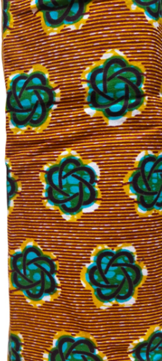 Yogamat-tas - Handgemaakt in Ghana - Sportief cadeau - Tas voor yogamat - Tas met sleutelvakje - Fairtrade draagtas voor yogamat - Yogabag - Goed doel van Merkloos — afbeelding 5