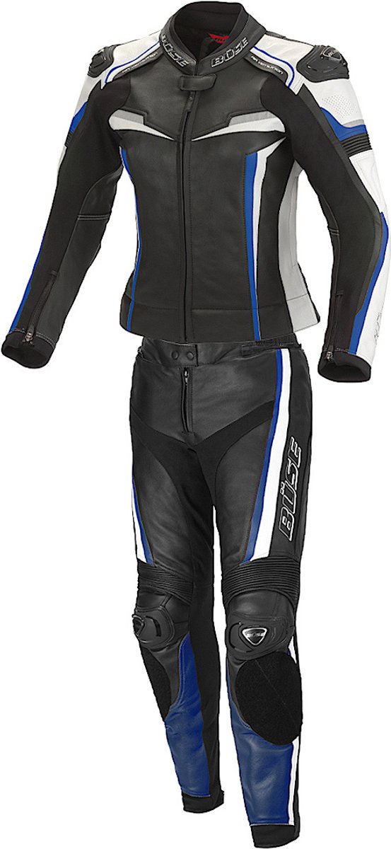 Büse Mille Dames Zwart Blauw 2-Delig Motorpak - Racepak