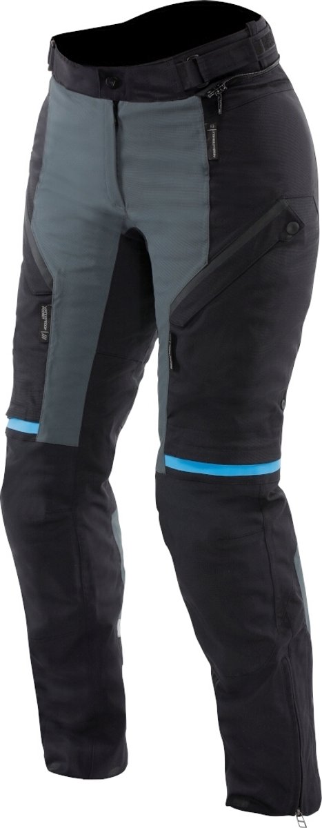 Dainese Mangen Absøluteshell™ Pro Waterdichte Dames Ebony Zwart Textiele Motorbroek - Broek
