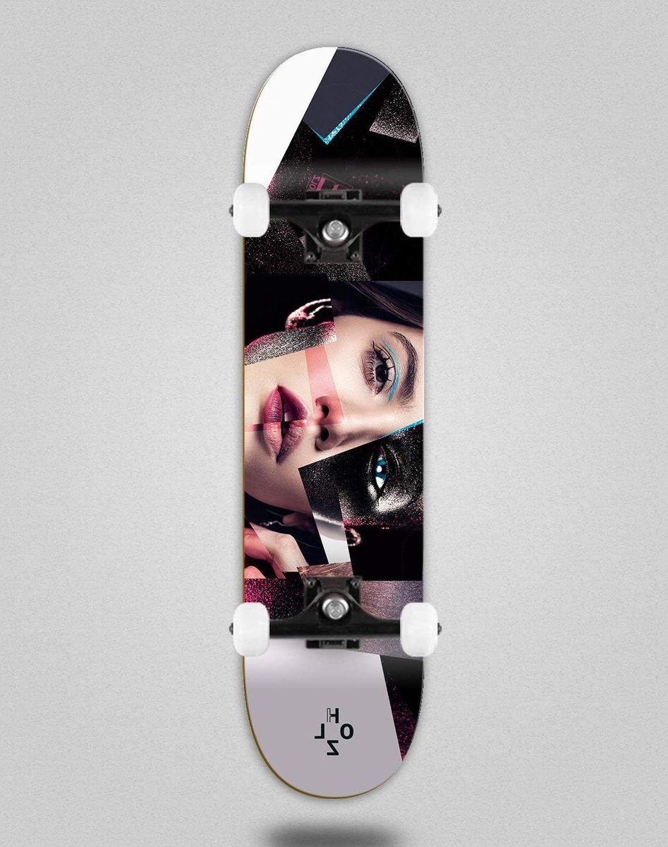 Compleet Skateboard Skate Board Straat Skaten Mozaïek Anya Design 8.0 inch