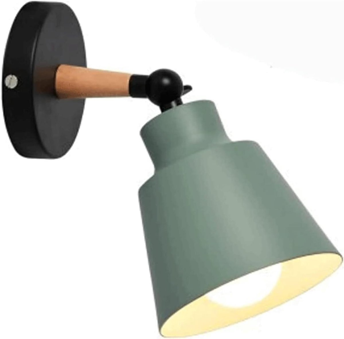 Verstelbare Wandlamp - Schoorvleklamp Leeslamp - Lezen in Bed - Licht Hoek Veranderbaar - 1x1x1 cm - Roze