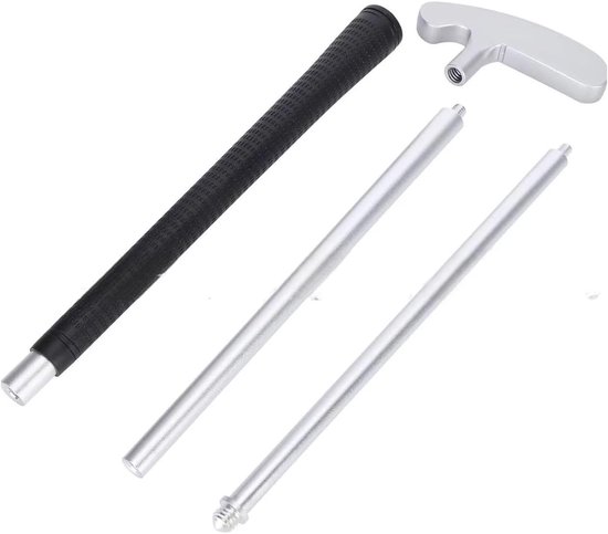 Golf Putter met Vouwbaar Ontwerp, Dubbele Grip en Aluminium Steel - Ideaal voor Beginners en Training van GOLF — afbeelding 5