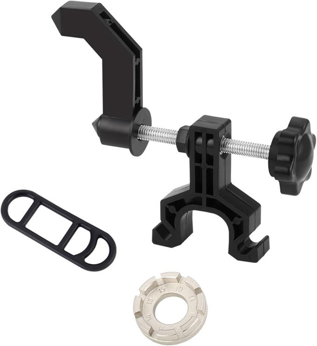 Instelgereedschap voor fietsvelgen, met spaaksleutel, draagbaar fietswiel Truing Stand Bike, centreerstandaard voor fietswielen, voor nauwkeurig aantrekken van de spaken en voor de uitlijning van de