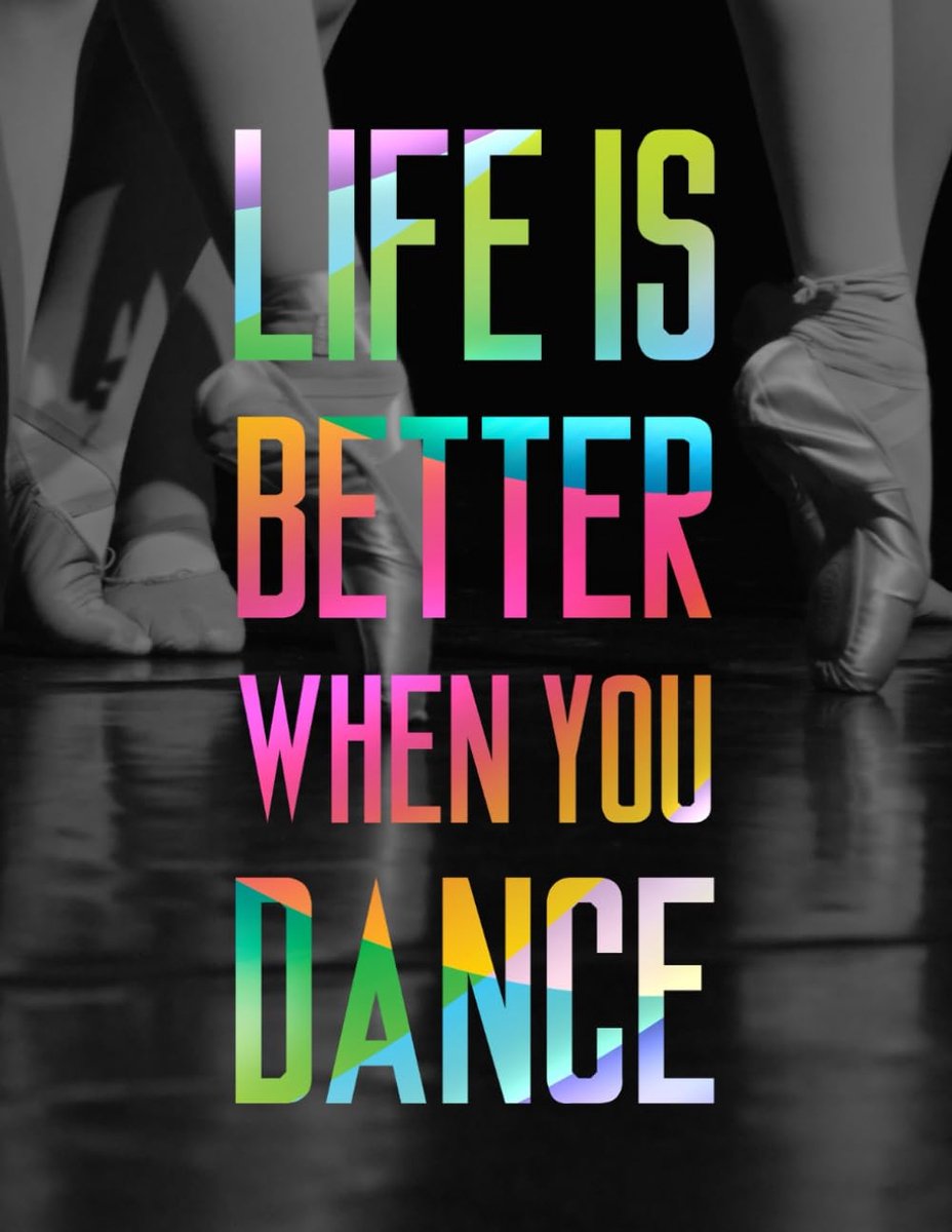 Is Better When You Dance LARGE Notebook #5: Cool Ballet Dancer Notebook College Ruled to write in 8.5x11" LARGE 100 Lined Pages - Funny Dancers Gift