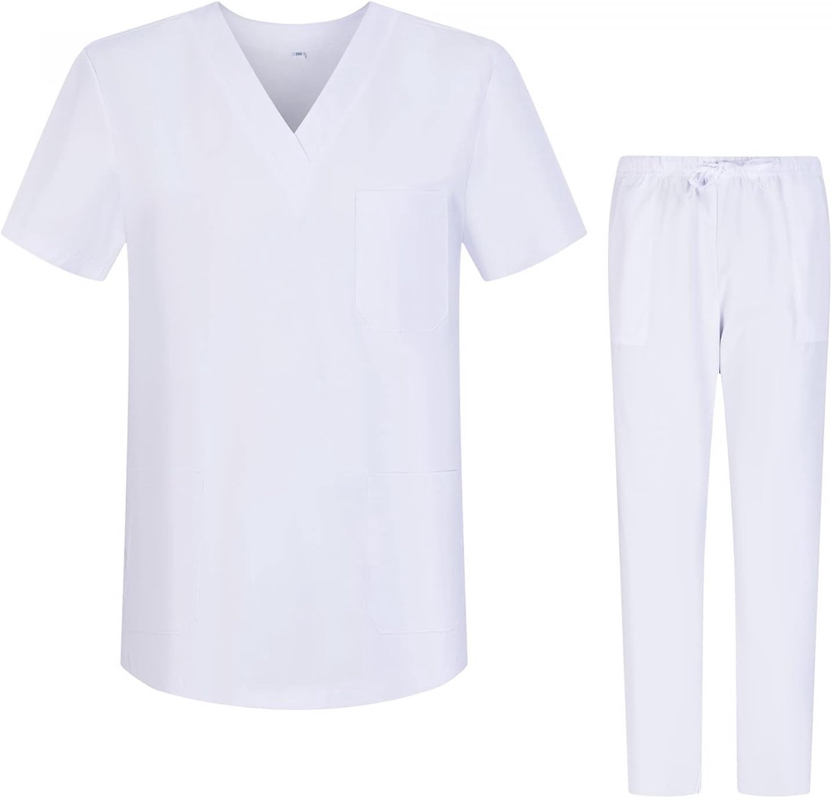Uniformen Unisex scrubset – medisch uniform met scrubtop en broek