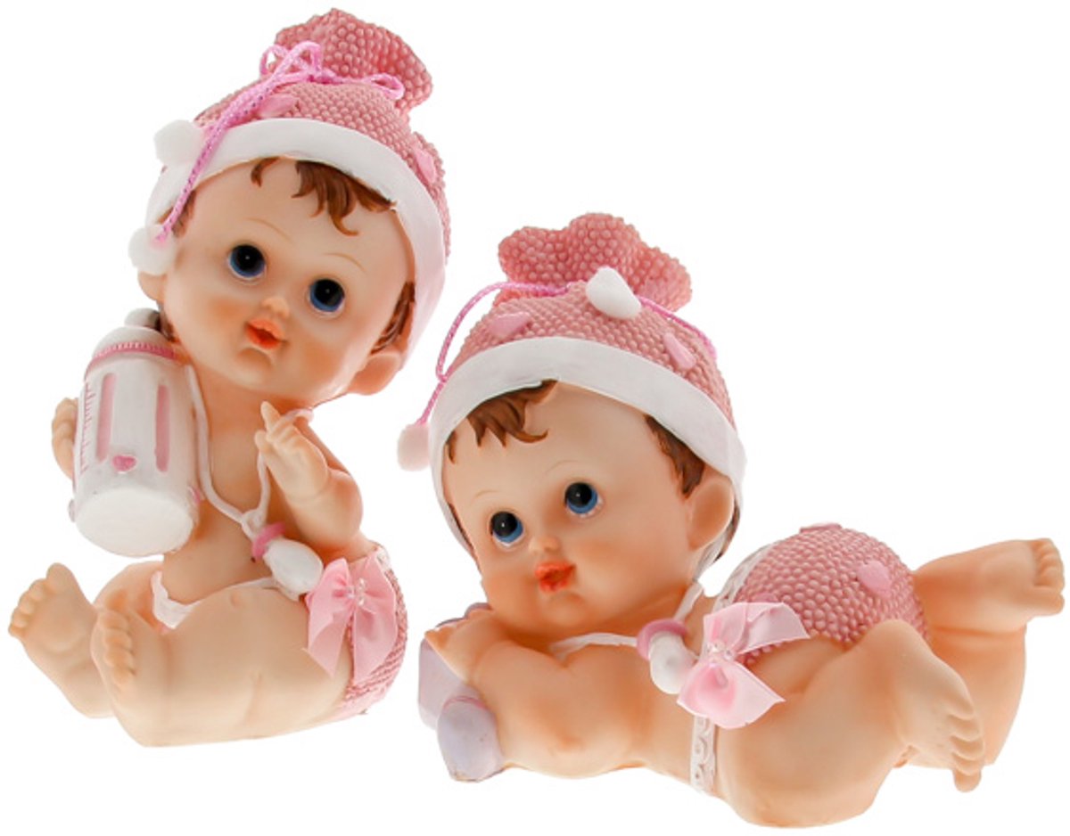 Spaarpot Baby roze - 1 stuk