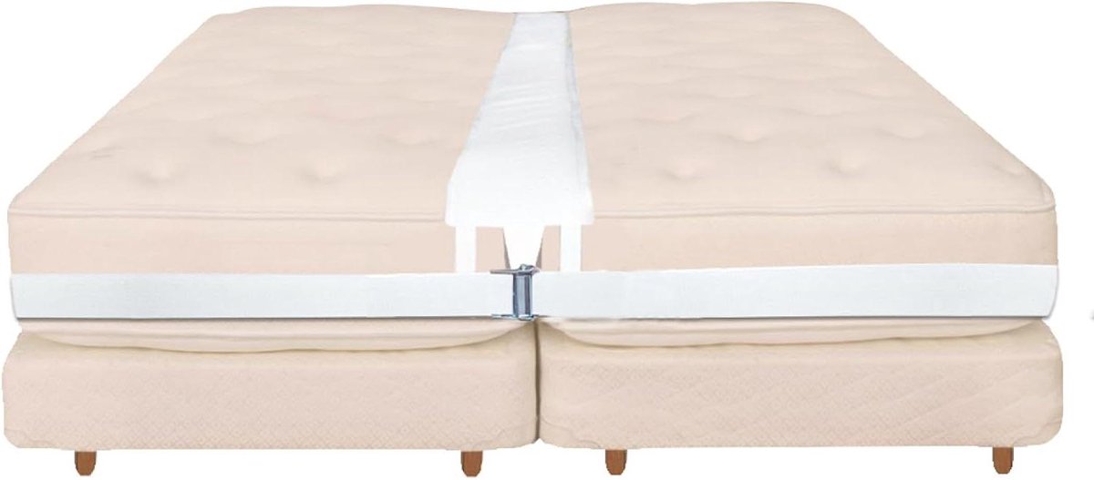 Matras Connector - Bedbrug - Slaapcomfort Verbeteren - Naadloze Integratie - 200 cm Lengte - Goud