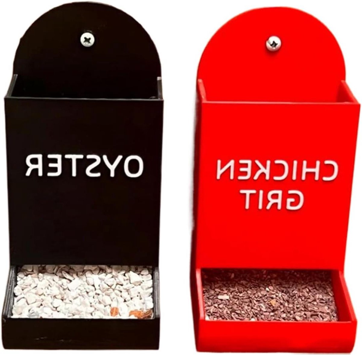 Kippen Voederbak - Pluimvee Container - Efficiënt Voeren - Anti-morst Ontwerp - 20 x 10 x 10 cm - Brief AB