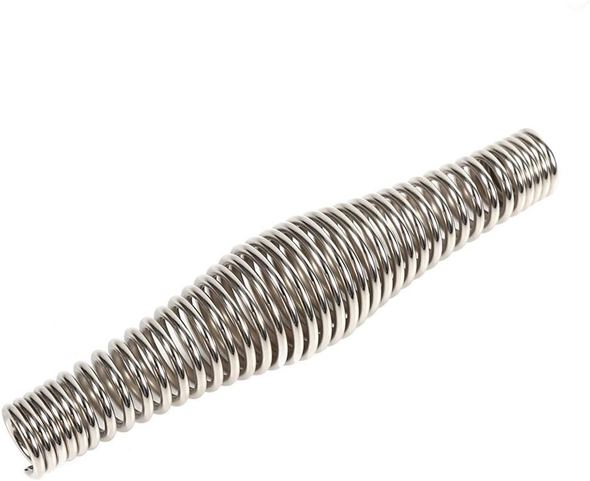 Gasfornuis, accessoires voor grillgaten, 4,3/5,5, handgreep van roestvrij staal, ergonomisch, conisch, gripvast, comfortabel voor het gebruik