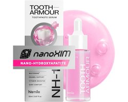 Hismile Tooth Armour Dentifrice sans fluor avec sérum, dentifrice nano-hydroxyapatite, adapté aux dents sensibles, renforce l'émail, avec de la niacinamide, pour une protection avancée de l'émail dentaire