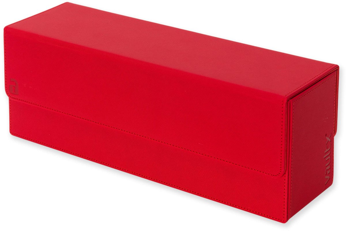 Vault X Exo-Tec® Card Box voor Trading Cards 450+ - Kaarthouder en opbergdoos - Rood