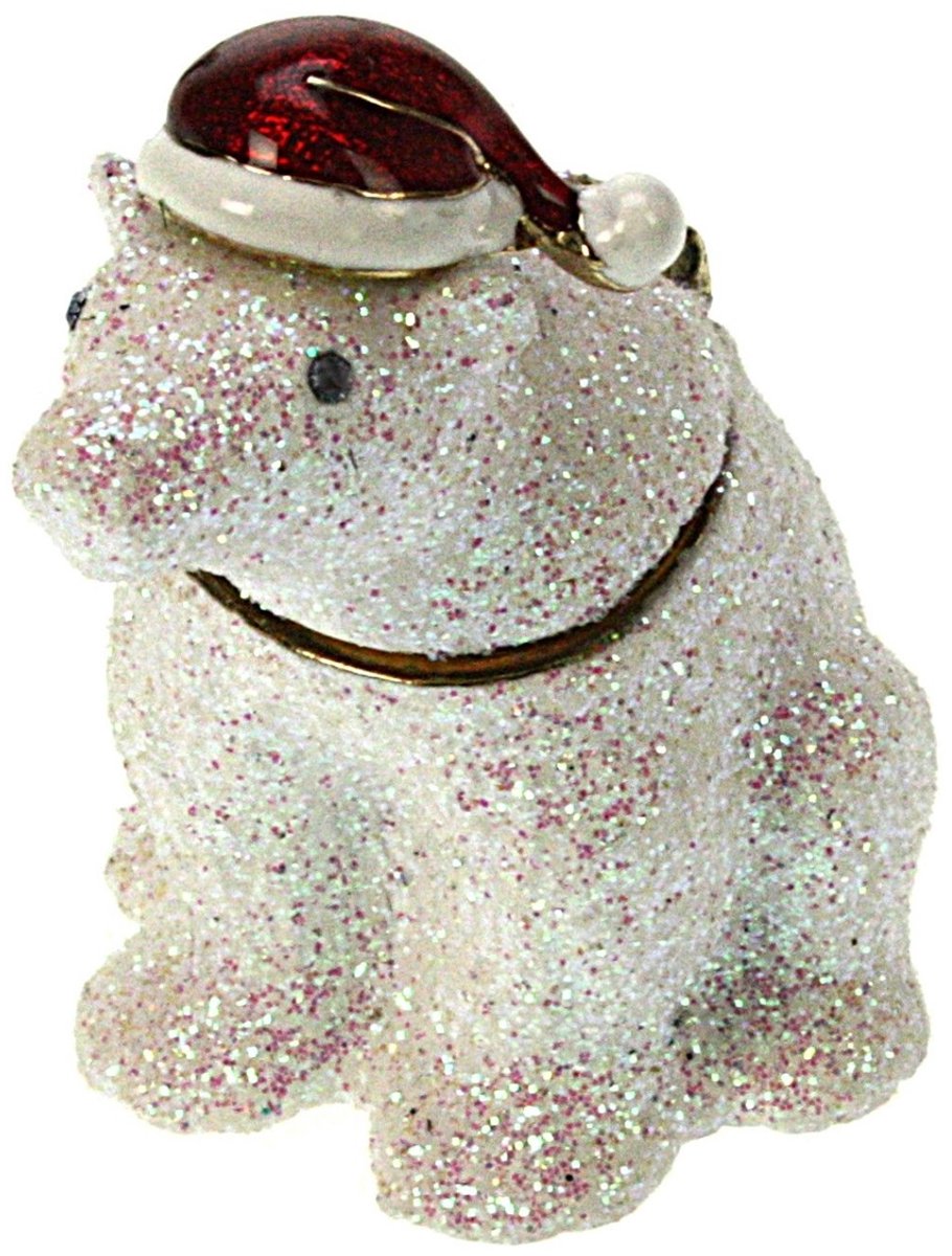 Doosje Ijsbeer met kerstmuts