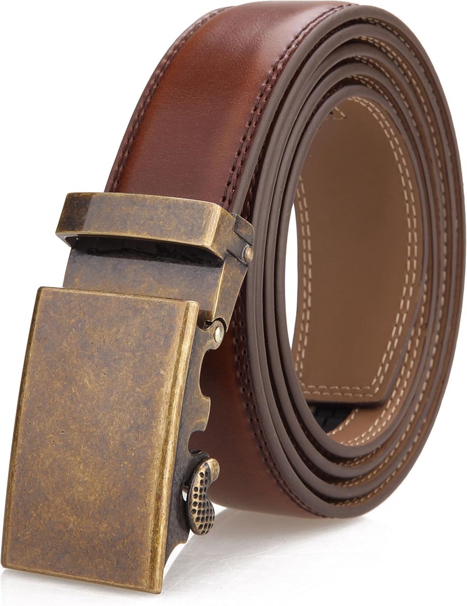 ratel automatische riem voor mannen 35 mm breed lederen riem, 1 3/8