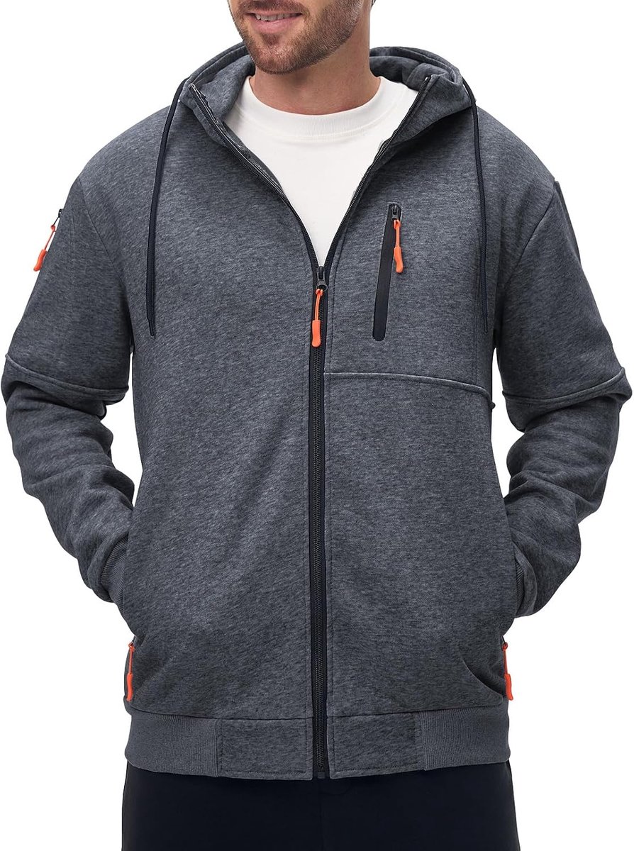 hoodie fleece capuchonpullover lange mouwen capuchon mannen vrije