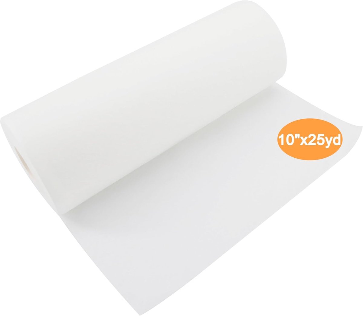 brothread Wash Away (wegspoelen) oplosbaar in water machine borduurvlies Backing & Topping 10"x25Yd rol Lichtgewicht 40gm (1.5oz) In verschillende maten gesneden voor machineborduren en handnaaien