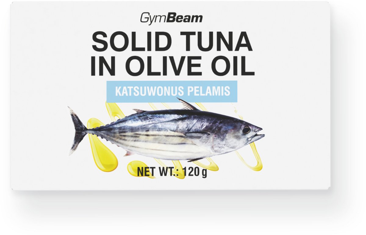 GymBeam Tonijn in olijfolie 120 g